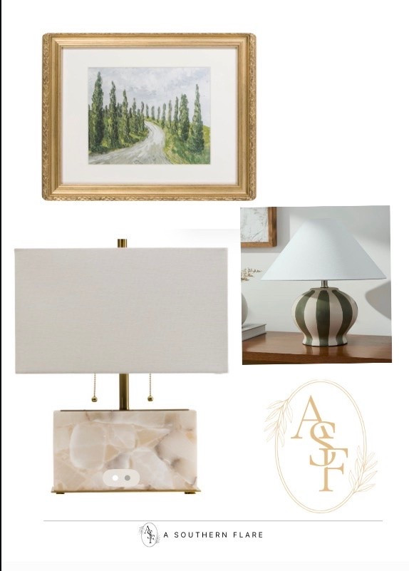Home Decor /Table Lamps /Art