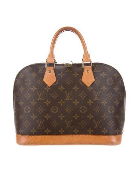 Louis Vuitton Monogram Alma PM Brown | The RealReal