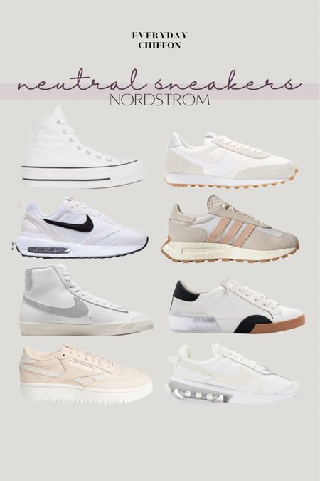 Neutral sneakers 
Neutral shoes 
Spring shoes

Nike sneakers
Nordstrom
New balance 
Reebok
White sneakers 
Vacation outfit

#LTKshoecrush #LTKstyletip #LTKFind