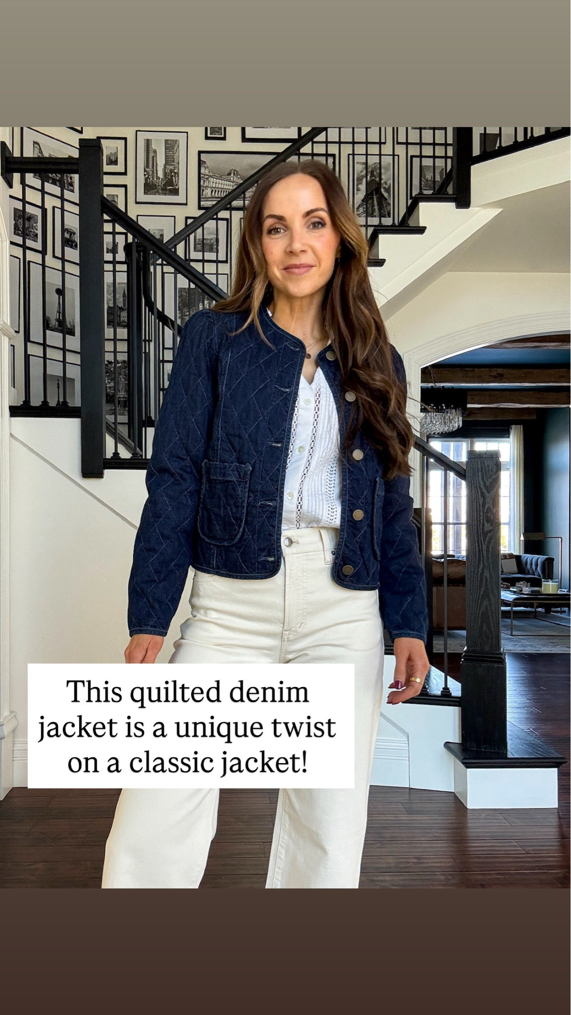 Love this @anthropologie quilted jacket! So easy to layer for spring! 

#LTKgrwm #LTKootd