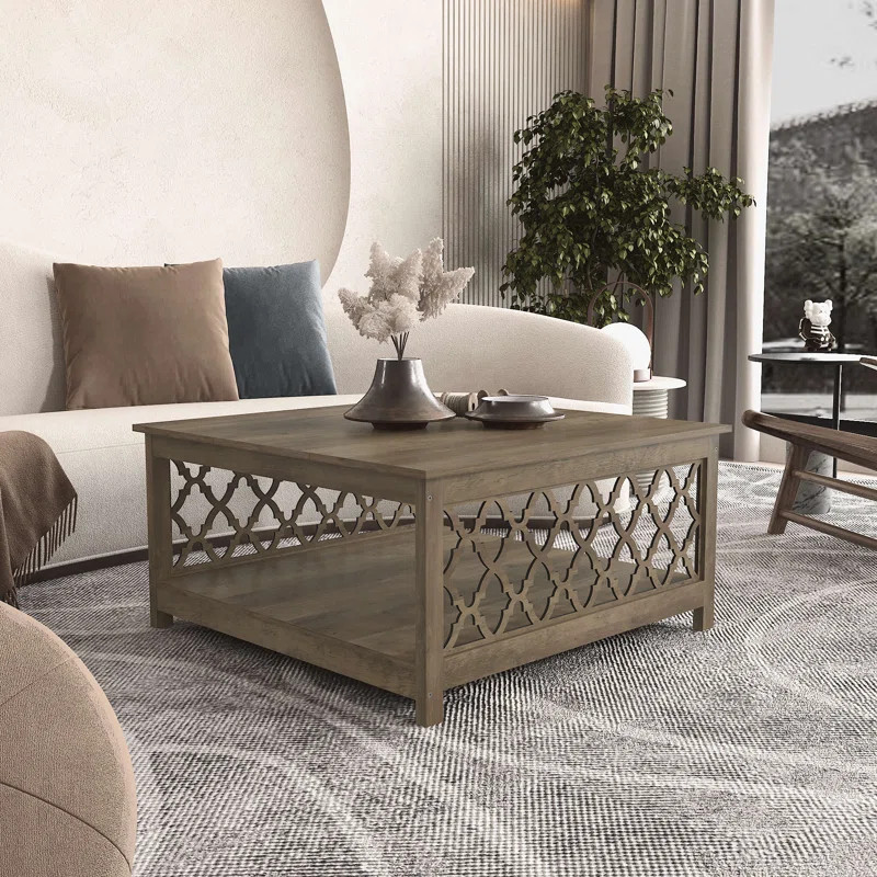 Chessani Square Coffee Table with Storage | Wayfair North America