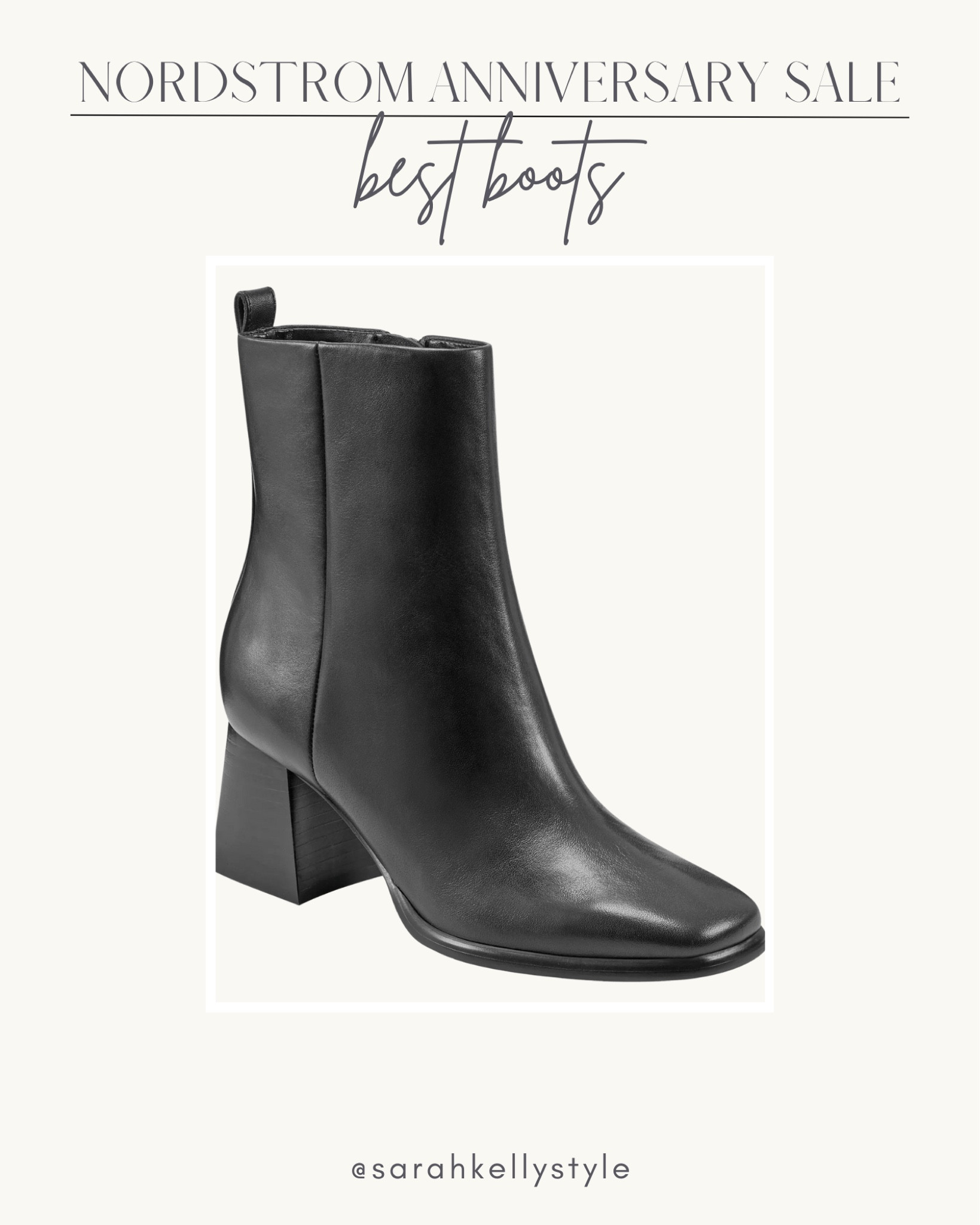 These black toe heel boots are such a gorgeous style, and the heel height is not too high! They pair perfectly with straight leg, jeans, wide leg, jeans, or flare. These run true to size.

#LTKOver40 #LTKShoeCrush #LTKxNSale
