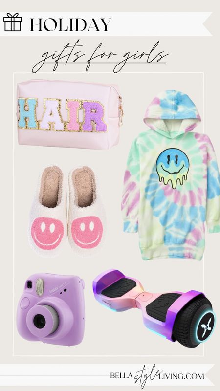 Gifts for girls | tween gifts | teen girl gifts | gifts for teens | preteen girl gifts | hover board | slippers for girls 

#LTKGiftGuide #LTKHoliday #LTKkids