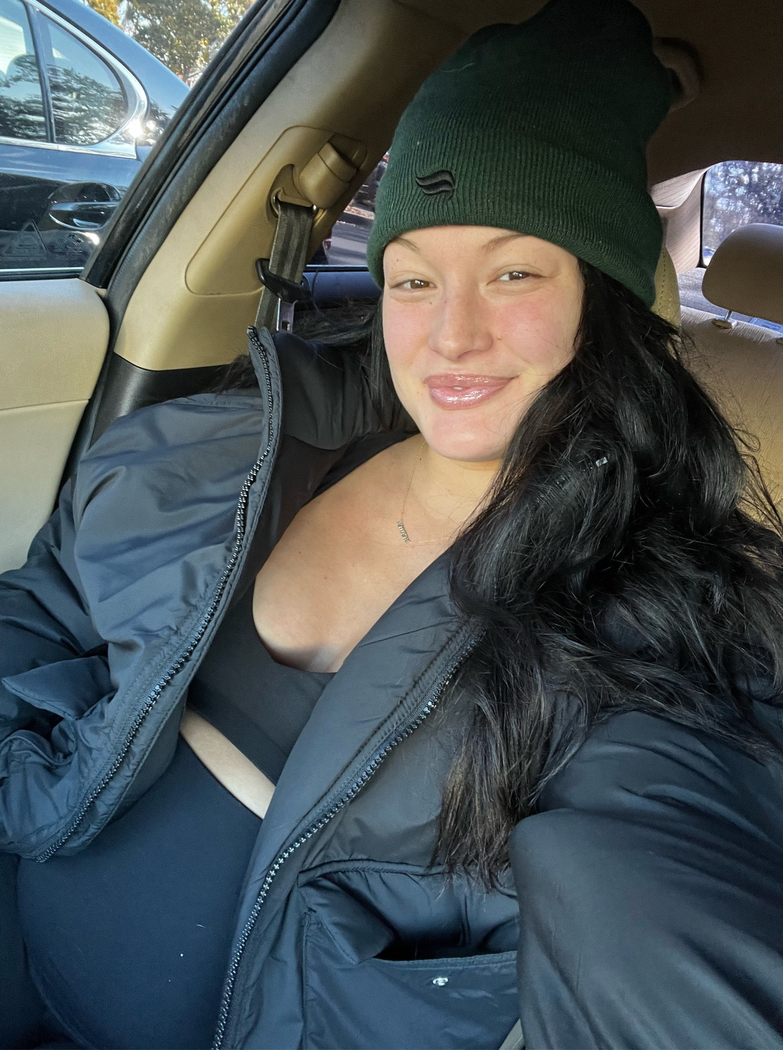 This puffer is so warm yet so light weight and perfect to throw over your workout gear.. or just a cute casual outfit. Great texture and so cute! I am obsessed & literally wear it everywhere!

10/10!!! ⭐️ 

#LTKfitness #LTKSeasonal