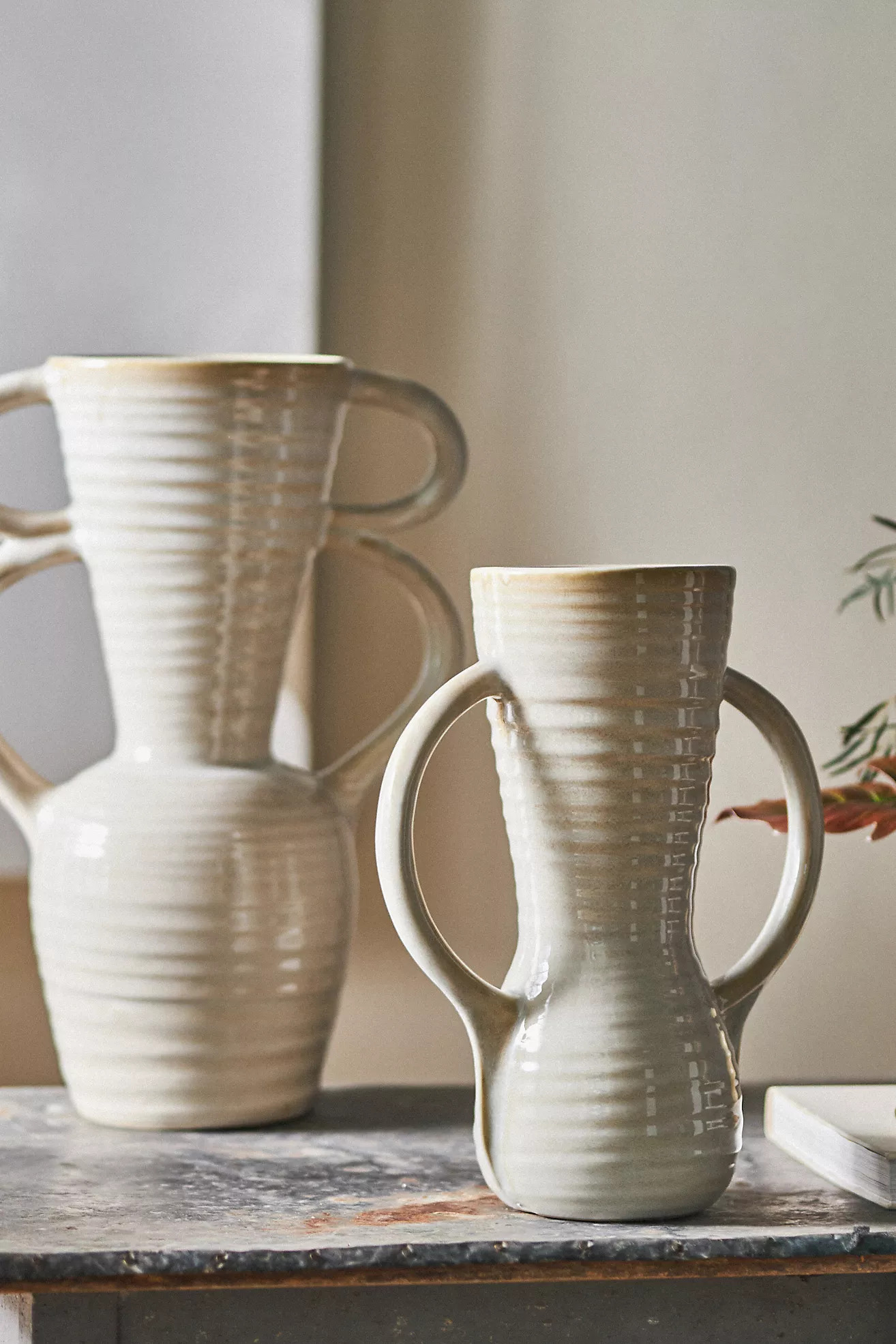 Multi Handle Ceramic Branch Vase | Anthropologie (US)