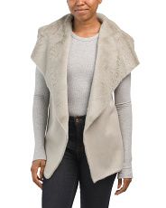 Shawl Collar Vest | Marshalls