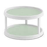 Copco Non-Skid 2 Tier Turntable, 12 inch, Pistachio | Amazon (US)