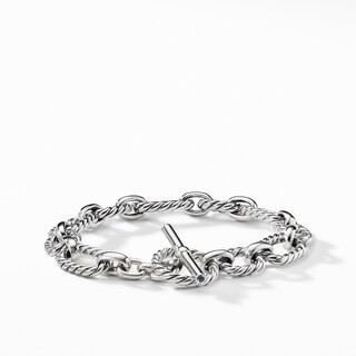 Cushion Link Bracelet with Blue Sapphires | David Yurman