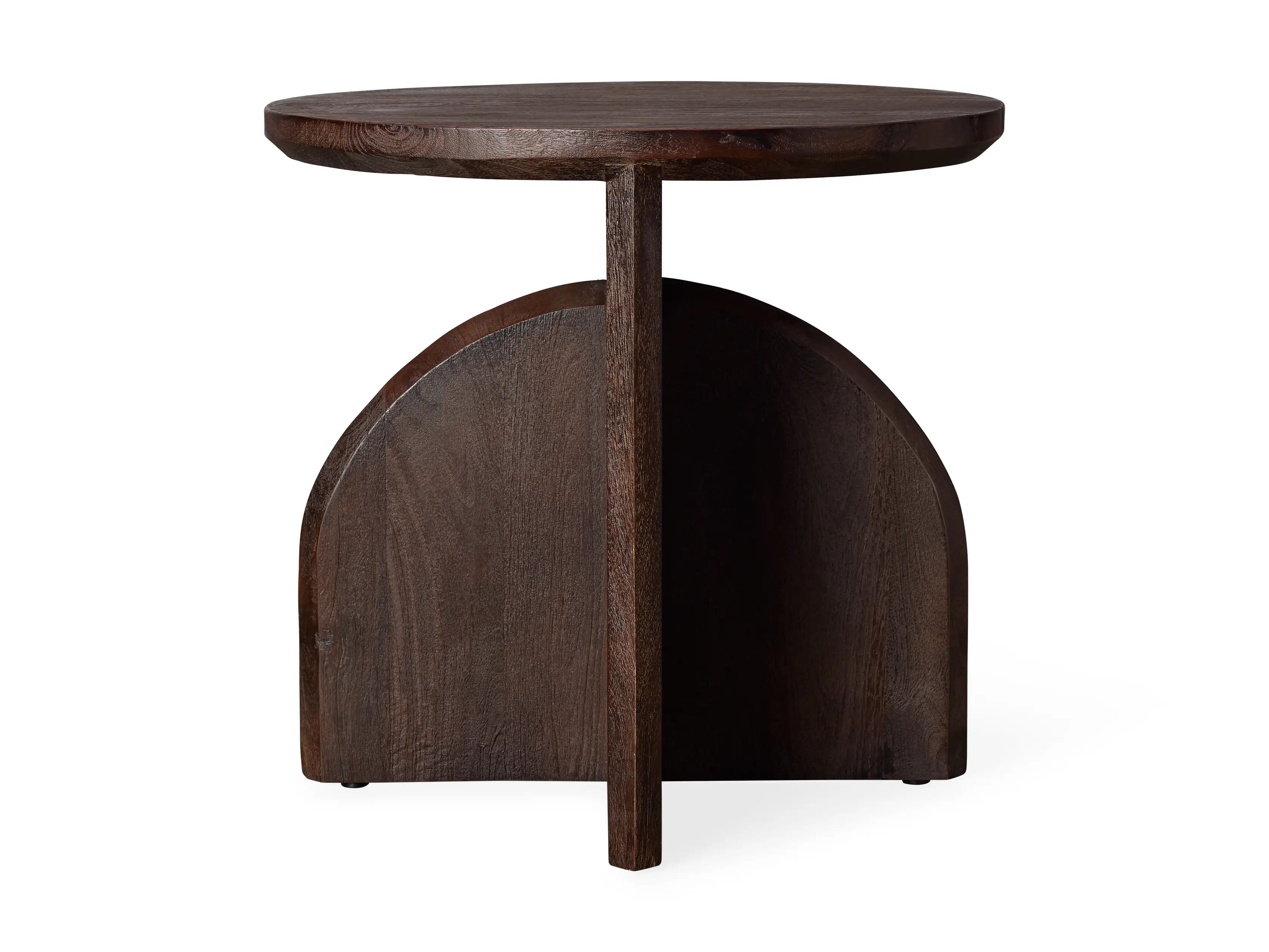 Calderone End Table in Brown | Arhaus