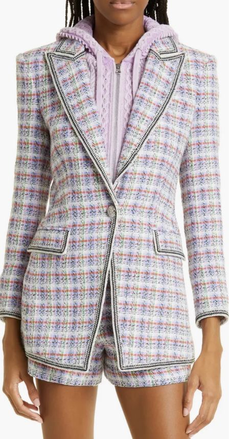 Etney Cotton Blend Tweed Dickey Jacket
VERONICA BEARD
womens blazer, spring blazer, spring outfits, work outfit

#LTKSeasonal #LTKworkwear #LTKstyletip
