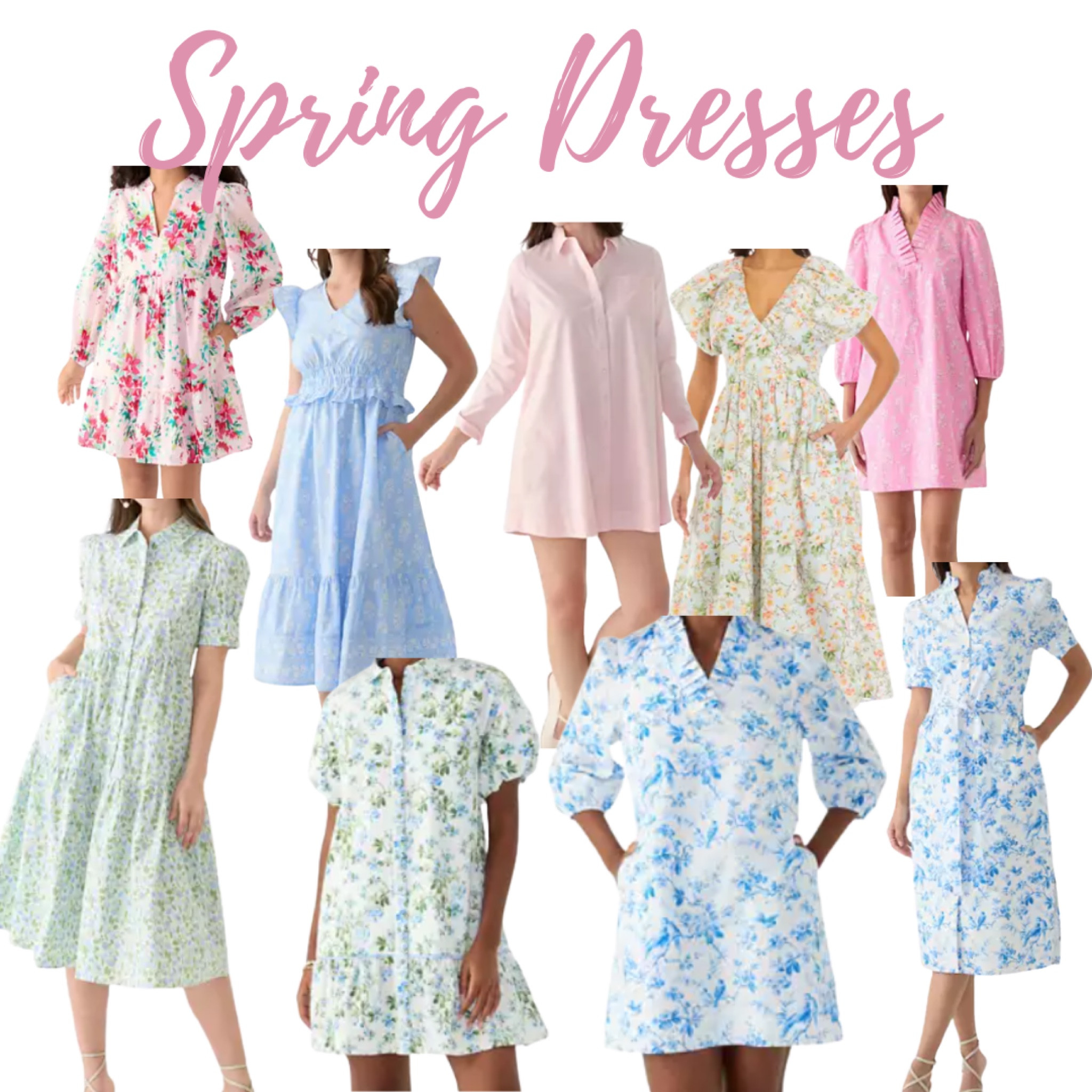 Budget friendly dresses for Spring! (Perfect for Easter or baby showers!) 

#springstyle #grandmillenial #babyshower #Easter 

#LTKSaleAlert #LTKBump #LTKFamily