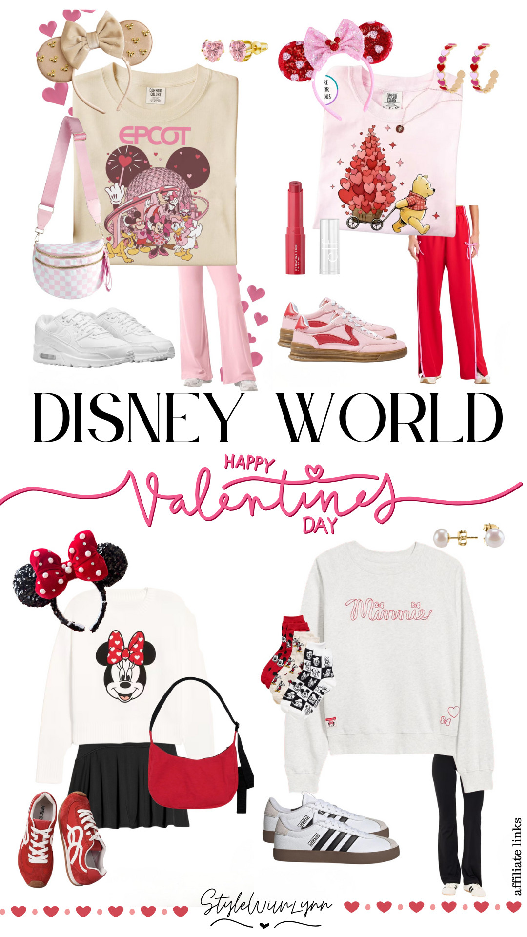 The sweetest Valentine's Day inspired Disney World outfits.  ♥️

#DisneyWorld #Disneyland #DisneyOutfits #DisneyOOTD #ValentinesDay #MickeyMouse #EPCOT 

 #LTKValentine #LTKootd #LTKTravel