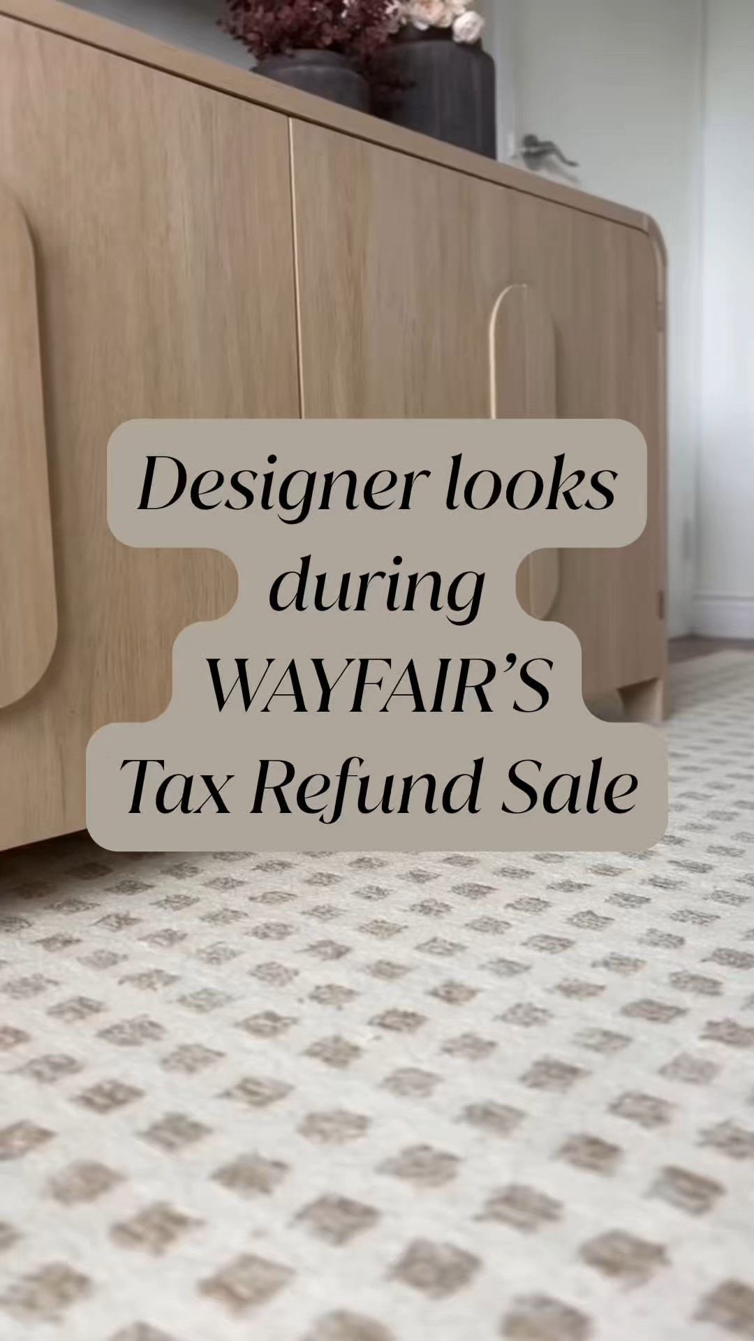 Want to get ahead of renovation season? Wayfair’s Tax Refund Sale is live with up to 70% off, and I’m finding so many good furniture and decor deals right now. Even better — fast & easy delivery on orders over $35.
@Wayfair  #ad #wayfair #wayfairpartner