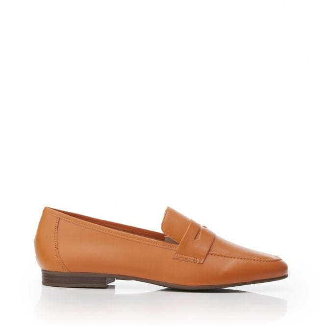 Adelyn Orange Leather | Moda in Pelle UK