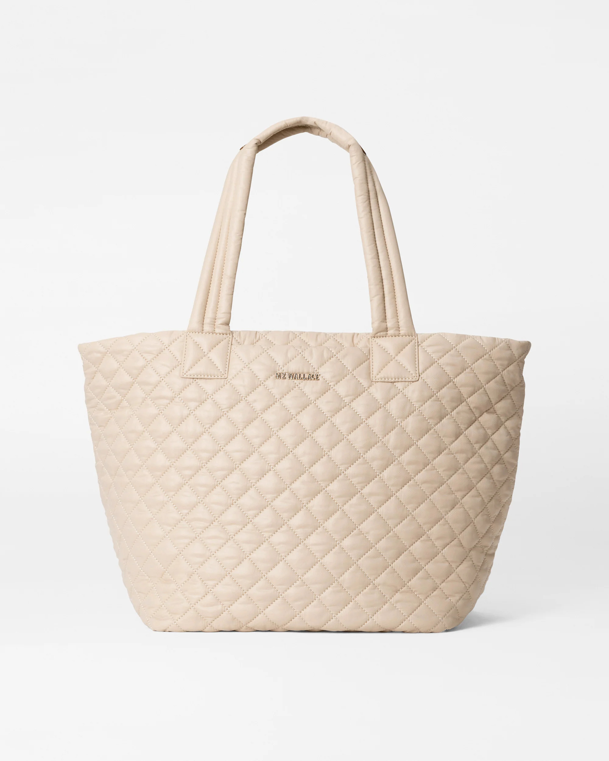 Buff Medium Metro Tote Deluxe | MZ Wallace