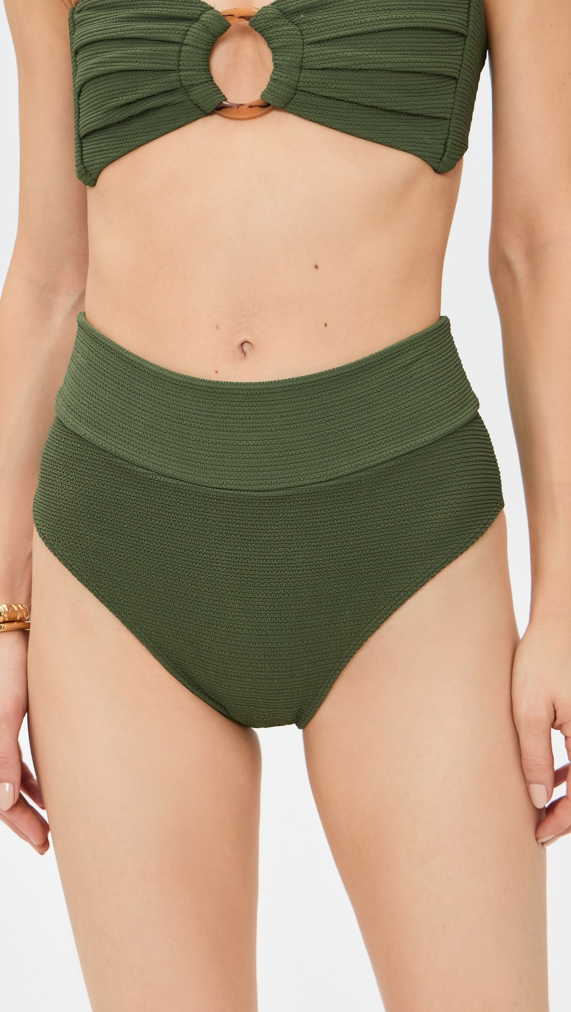 AC High Rise Bikini Bottoms | Shopbop