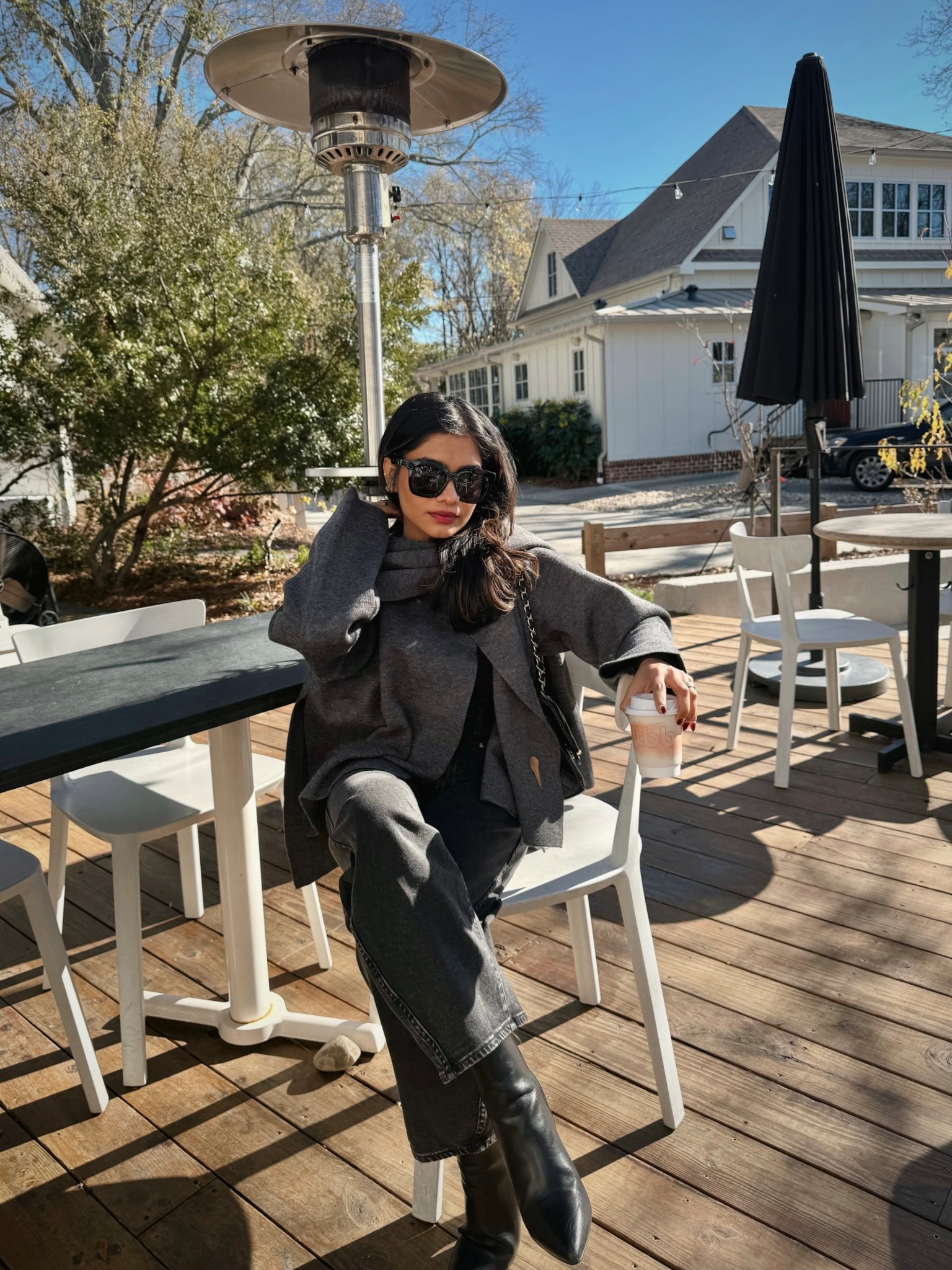 Winter outfit: grey scarf jacket/coat (wearing small) and grey barrel jeans (wearing 25 short)

#LTKPetite #LTKFindsUnder100 #LTKootd