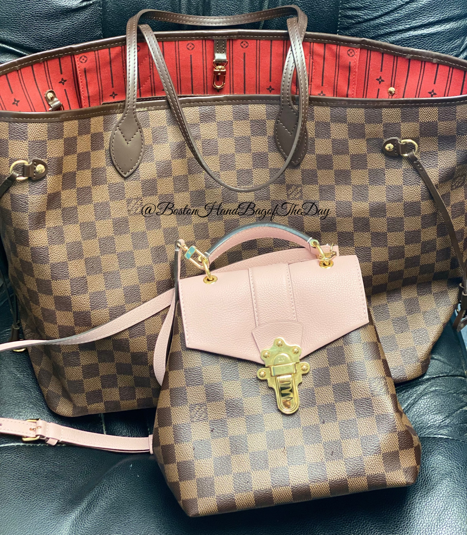 Damier Ebene Neo Neverfull MM curated on LTK