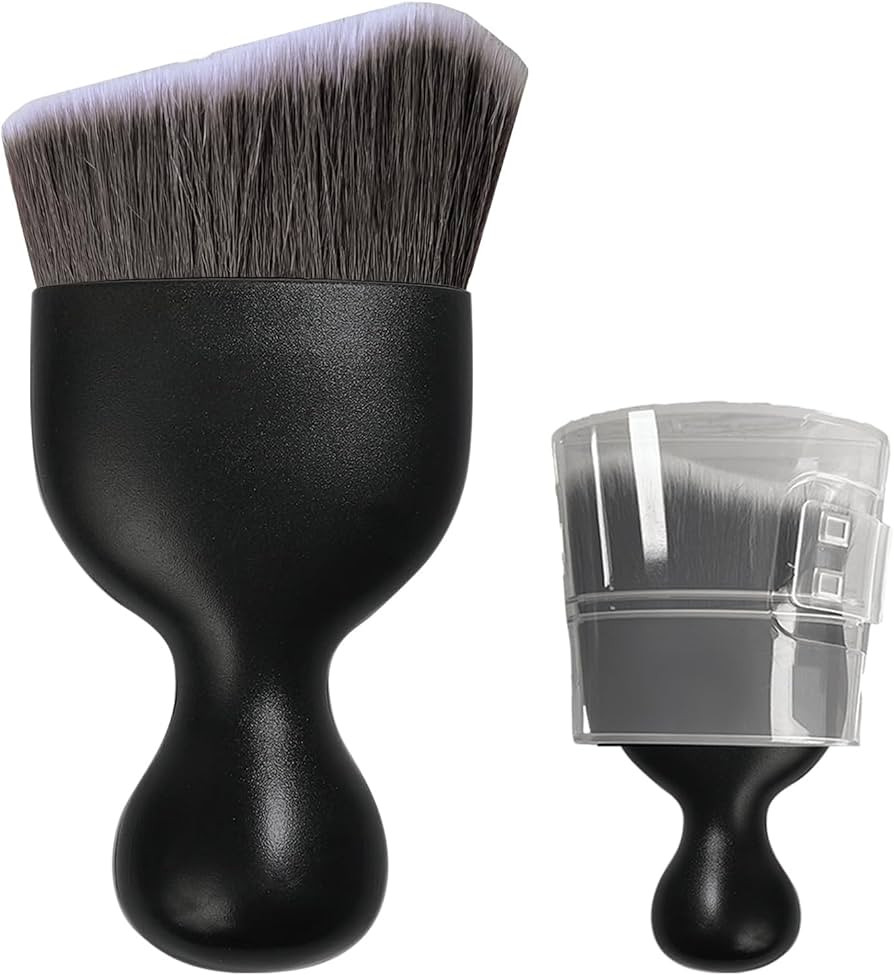 Ziciner Car Detailing Brush, Curved Soft Bristles Auto Removal Dust Collectors, Universal Vehicle... | Amazon (US)