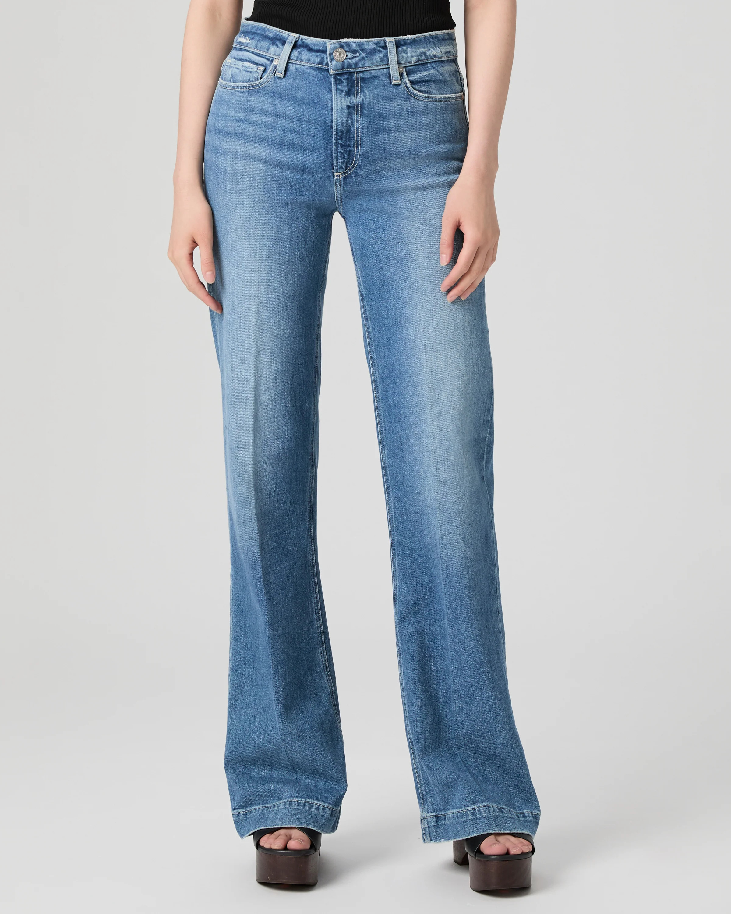 Leenah Wide Leg Jean | Paige