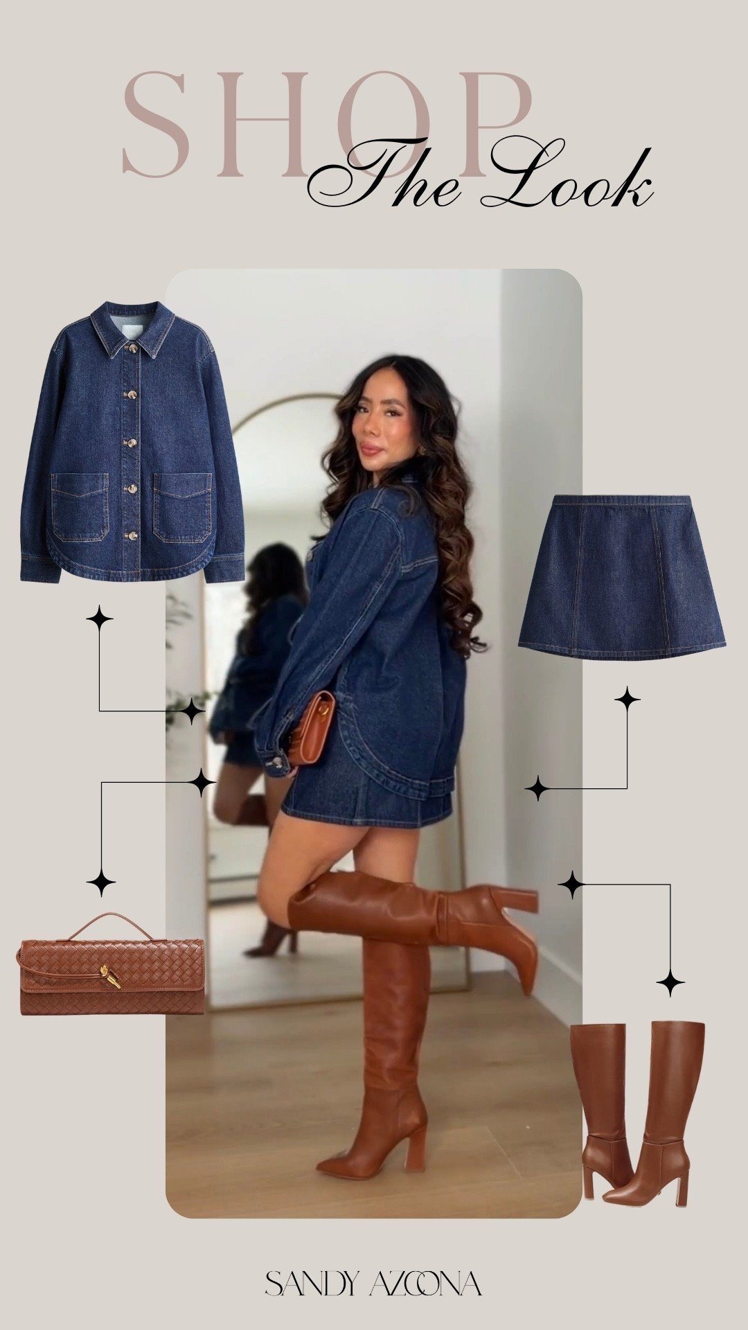 Shop the look! Love this denim set XS both skirt and jacket 

#LTKootd #LTKSeasonal #LTKgrwm