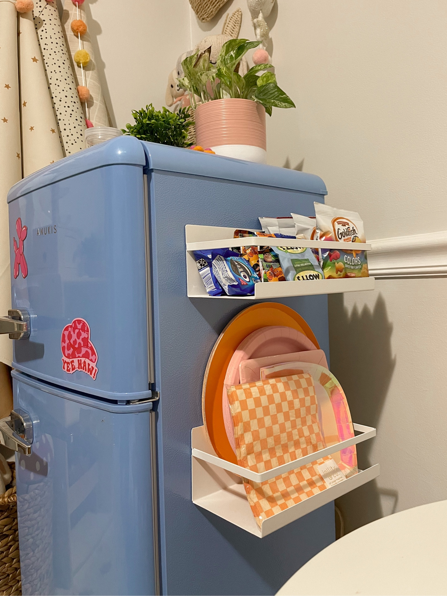 the playroom just got an upgrade! this cute little mini fridge 😍

#LTKhome #LTKkids #LTKsalealert