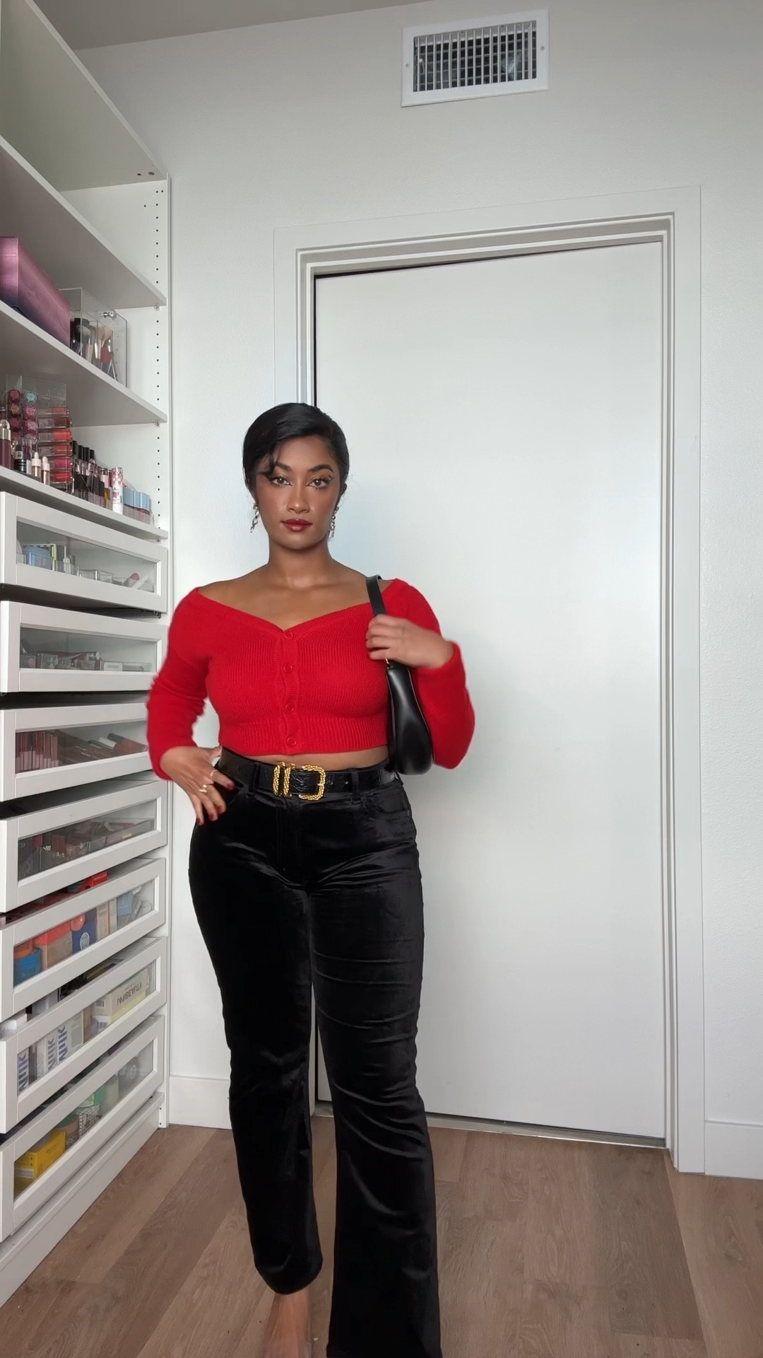 Petite curvy holiday outfit slay 🫶🏽 height: 5’1 size M, 4-8 🫶🏽

#LTKHoliday #LTKparties #LTKVideo