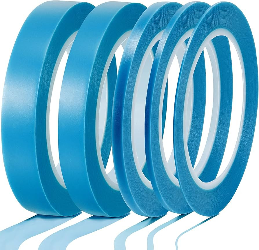 Xuniea 5 Rolls of Vinyl Tape Masking Tape Masking Tape Automotive Car Auto Paint for Curves, High... | Amazon (US)