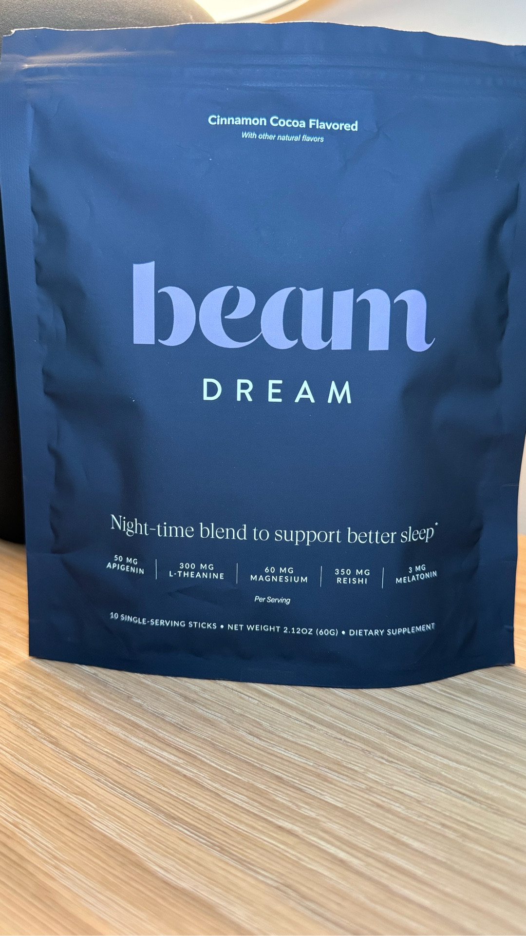 Lately I’ve been winding down with Beam Dream Mix before bed, and it’s been such a nice addition to my routine 🌙
I just mix it with warm water or milk, sip it while unplugging from screens, and let myself relax. It’s not instant knockout magic, but it definitely helps set the tone for better sleep.
Simple habit, big difference. Anyone else using it nightly?

#LTKgrwm #LTKvlog #LTKselfcare
