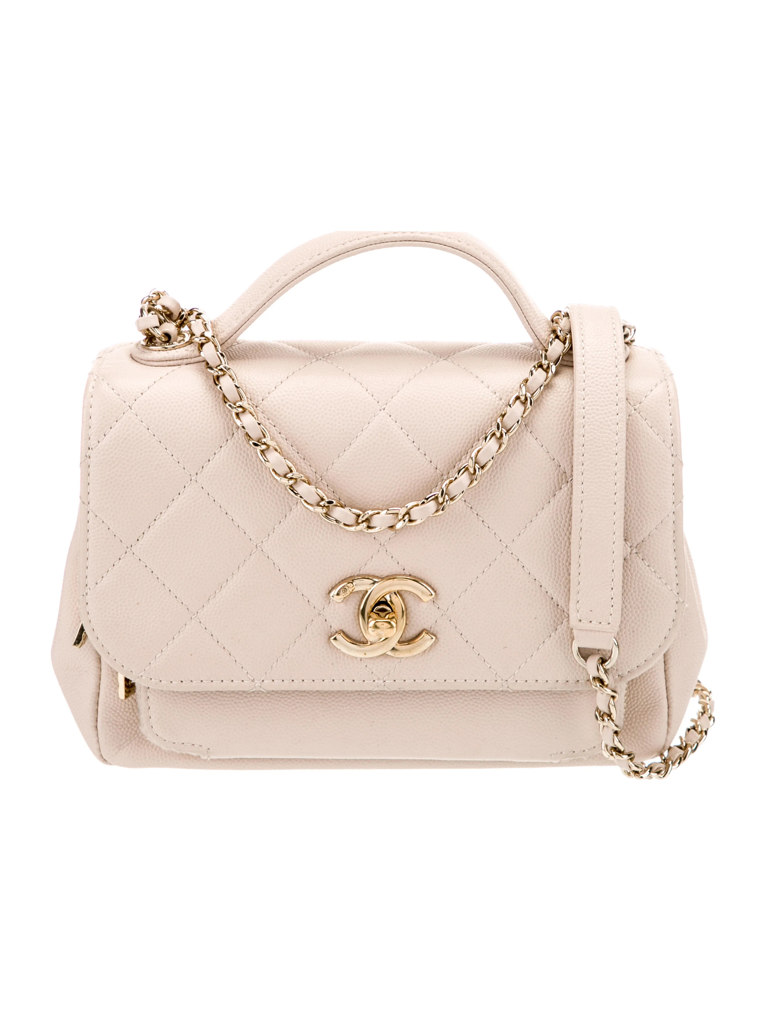 Mini Business Affinity Flap Bag | The RealReal