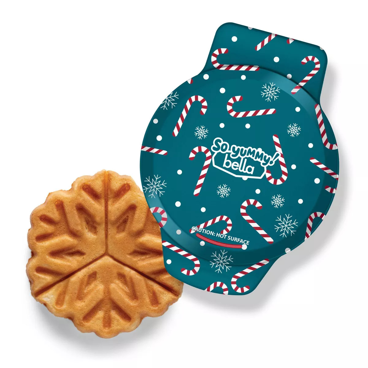 So Yummy by bella Mini Waffle Maker Candycane | Target