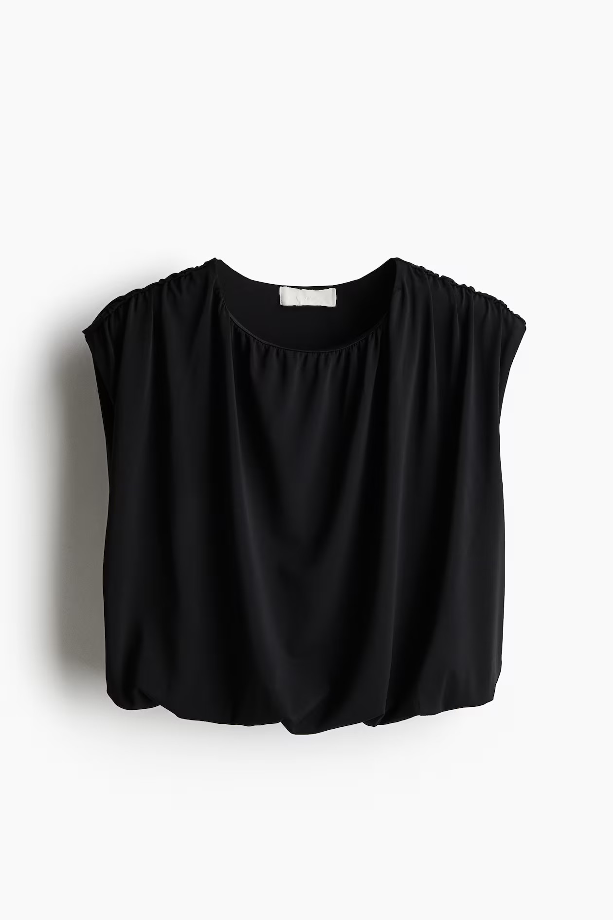 Draped cropped top | H&M (UK, MY, IN, SG, PH, TW, HK)