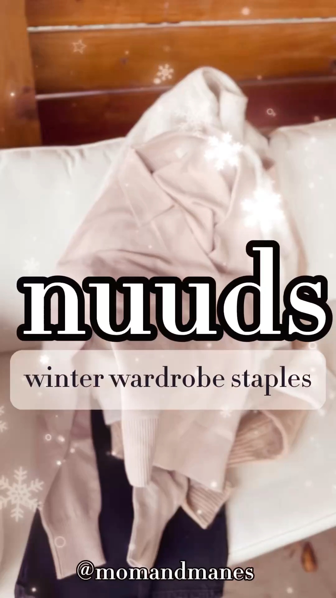 nuuds: winter wardrobe staples

Cozy essentials, elevated basics, casual outfits, mom outfits, momandmanes

#LTKGiftGuide #LTKWatchNow #LTKSeasonal