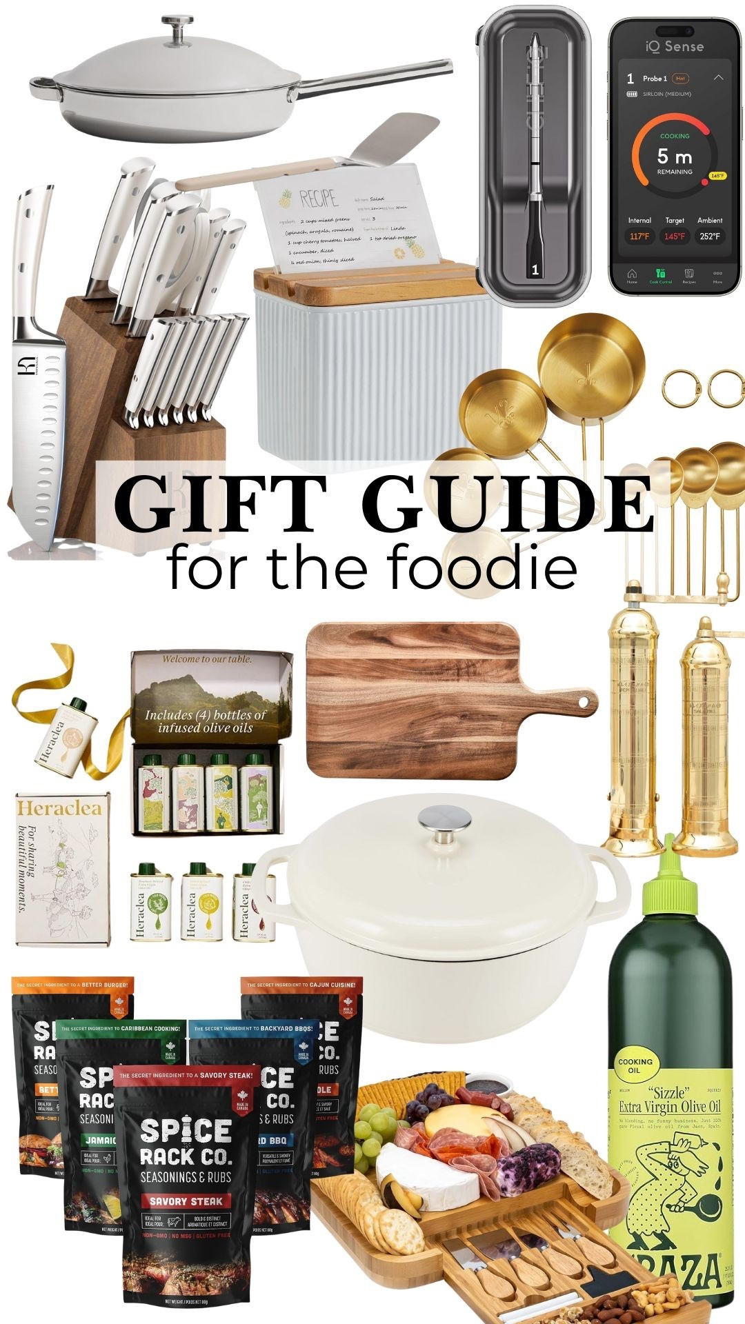 Foodie gifts! Spices, oils, pans, cutting boards, and more! Shop it here!

#LTKHoliday #LTKFindsUnder100 #LTKGiftGuide