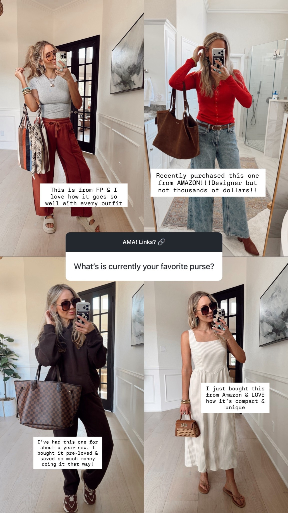 My fave purses rn! 

#LTKootd #LTKgrwm #LTKdayinmylife