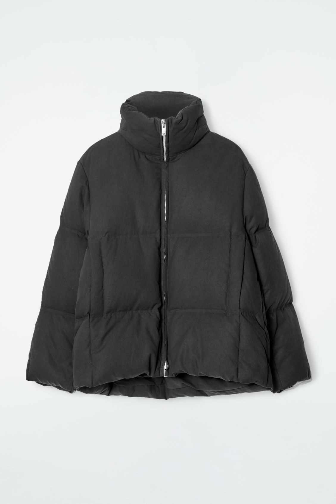 OVERSIZED HOODED DOWN PUFFER JACKET | COS (US)