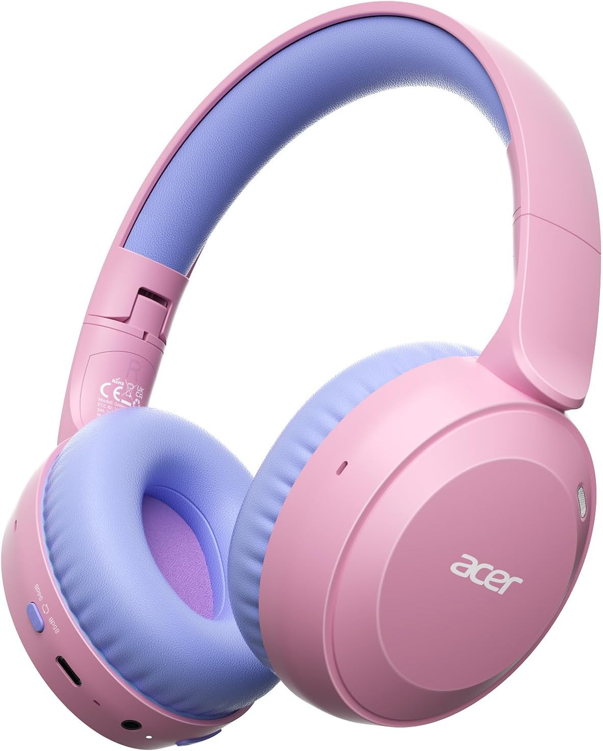 acer Kids Bluetooth Headphones, 85/94dB Volume Limiter, Foldable Wireless Over-Ear Headphones for... | Amazon (US)