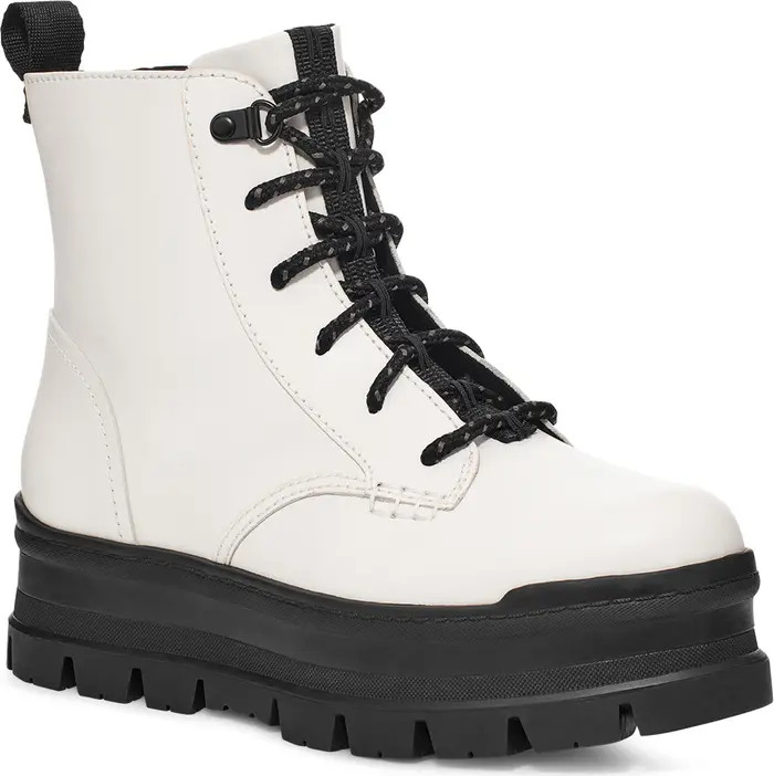UGG® Sidnee Waterproof Platform Lug Combat Boot (Women) | Nordstromrack | Nordstrom Rack