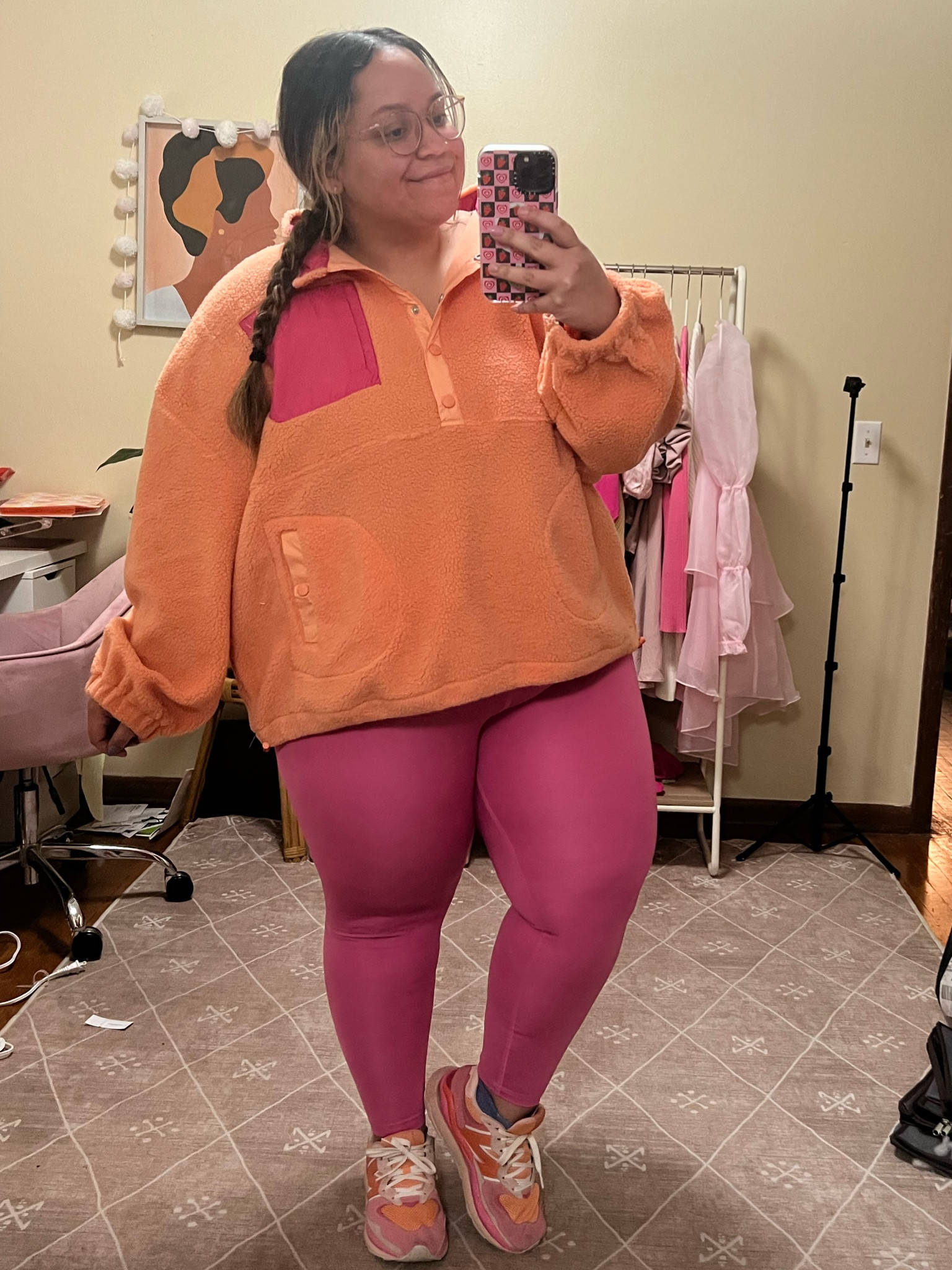 Pink and Orange ootd 

#LTKfit #LTKunder50 #LTKcurves
