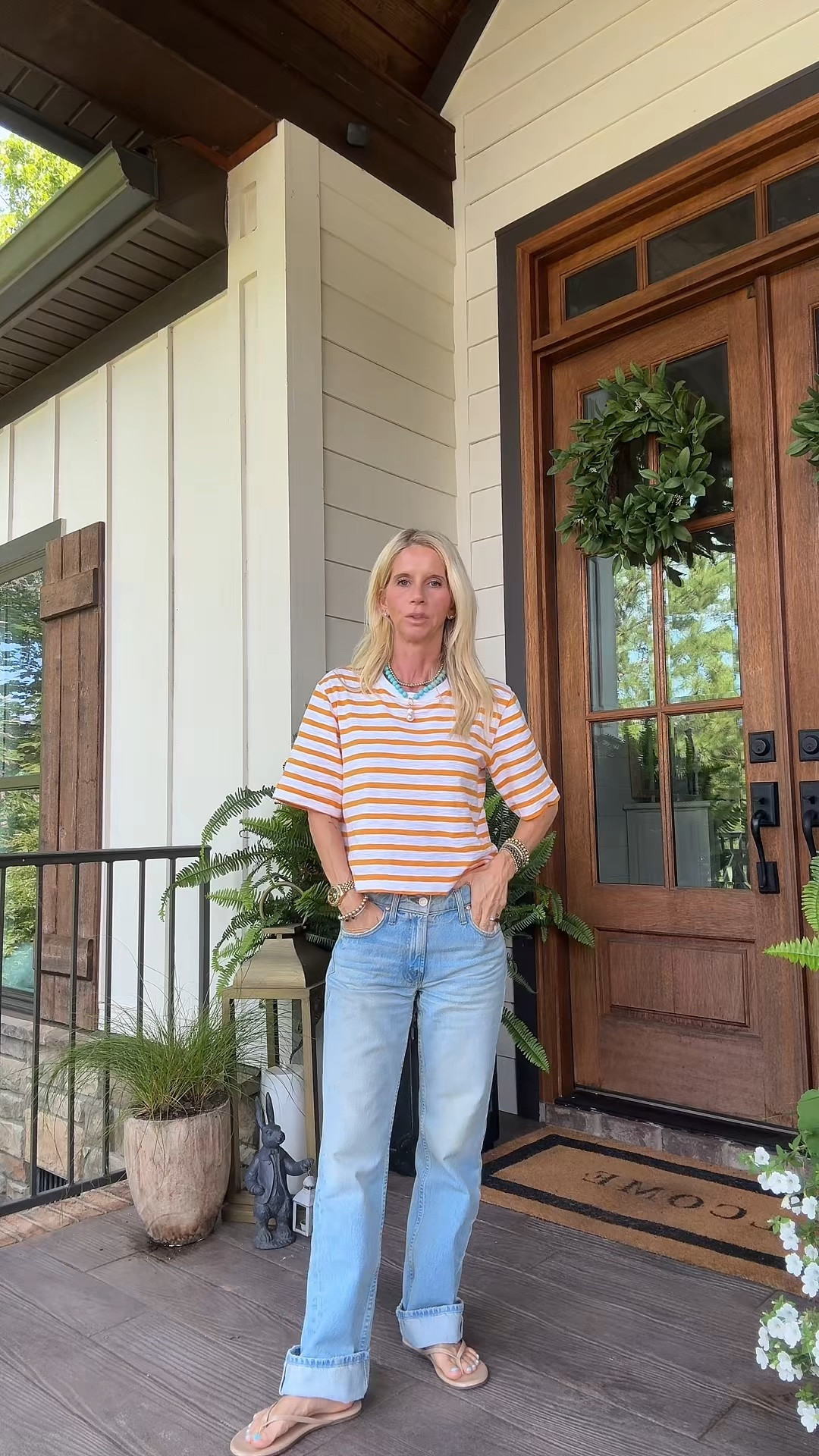 23 petite in jeans xxs in shirt

#LTKgrwm #LTKdayinmylife #LTKootd
