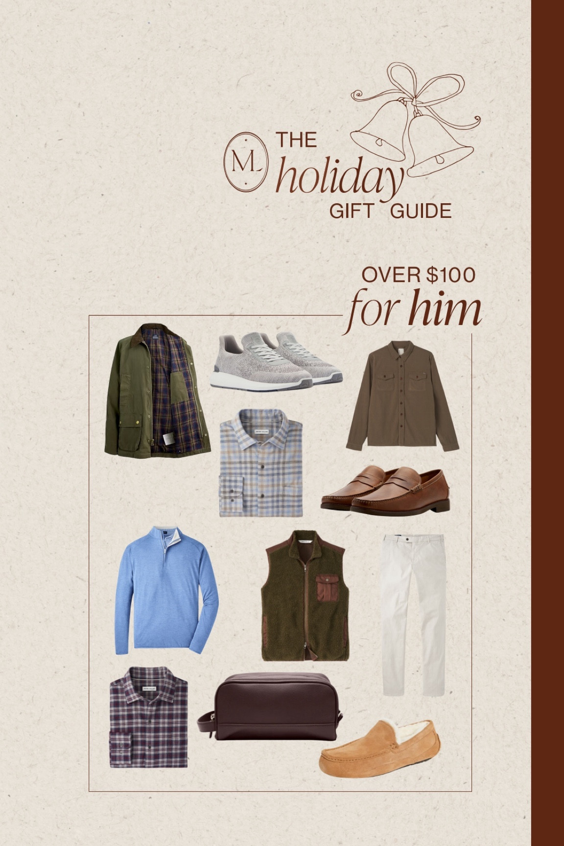 Holiday gift guide | for him: over $100
•
•
•
Holiday gift guide, gifts for homeowner, gifts for dad, gifts for brother, gifts for friend, gifts for host, secret santa, unique gift idea, home decor gift, different gift ideas, gifts for grandfather, gifts for new dad, husband gift 

#LTKHoliday #LTKGiftGuide #LTKmens