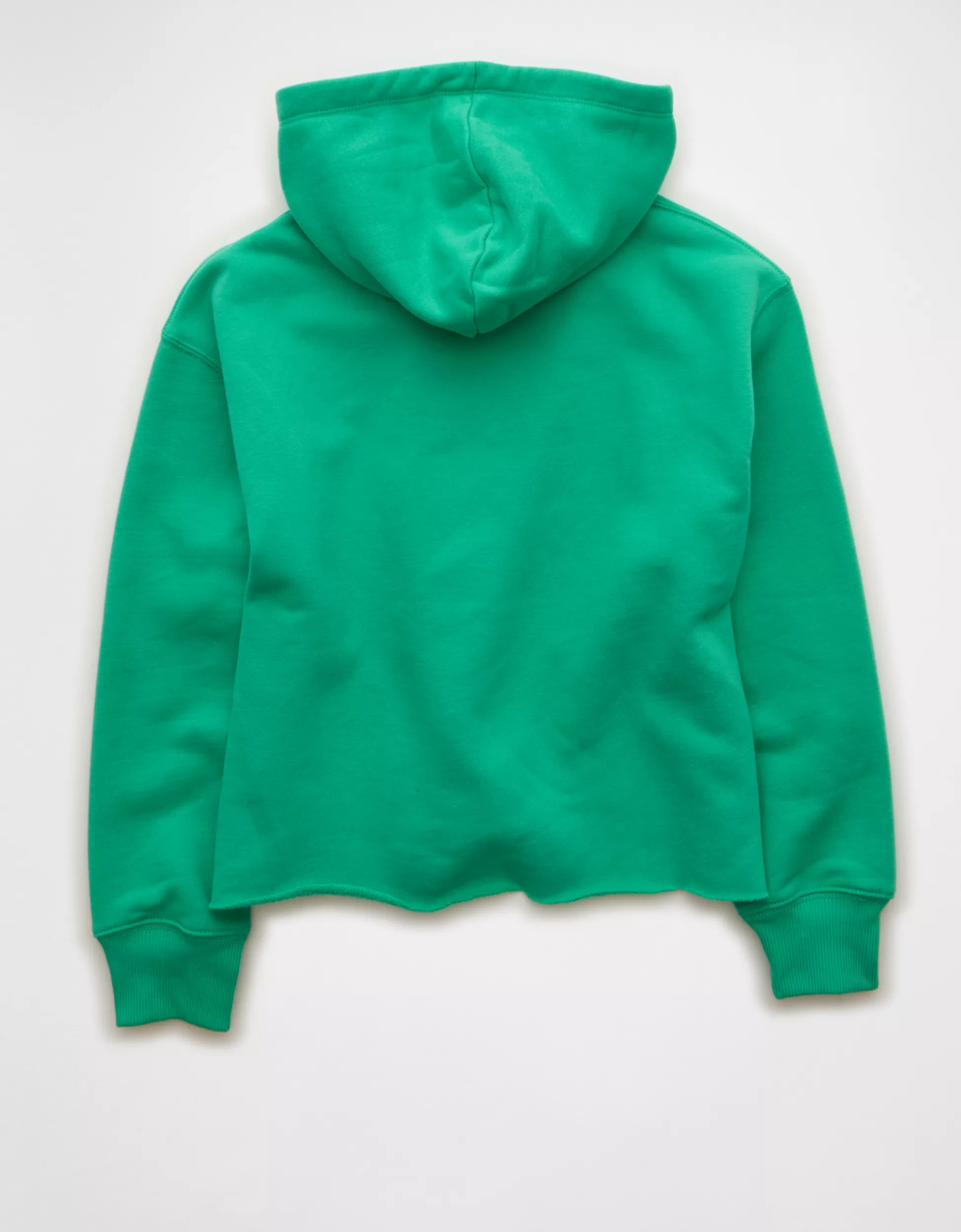 AE Everyday Luxe Cut-Off Hoodie | American Eagle Outfitters (US & CA)