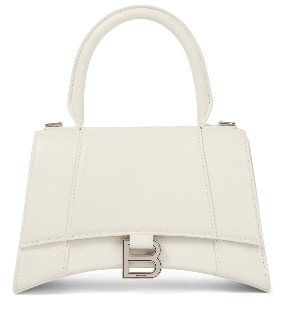 Hourglass Small leather shoulder bag | Mytheresa (US/CA)