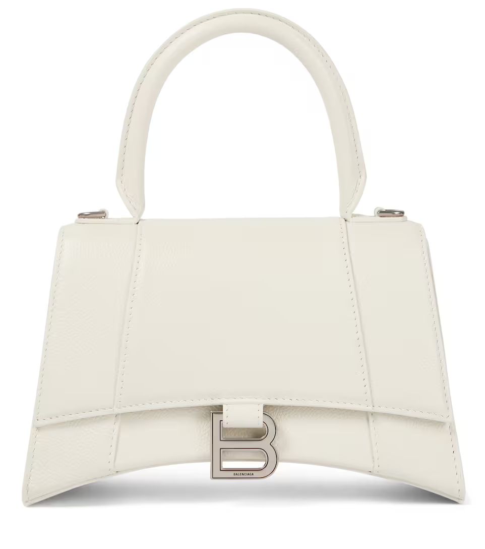 Hourglass Small leather shoulder bag | Mytheresa (US/CA)