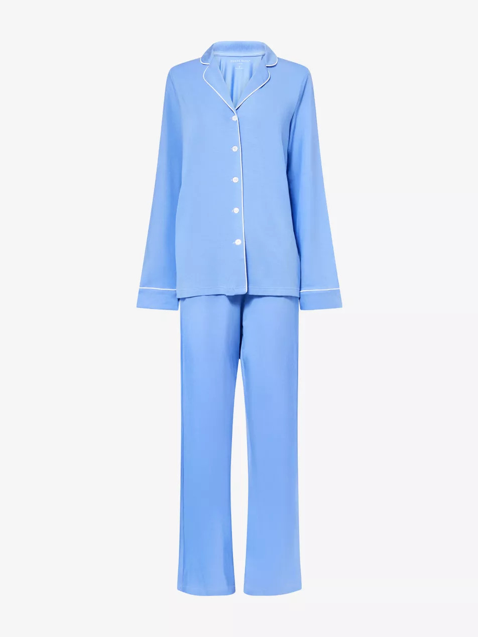 Lara Relaxed-Fit Jersey Pyjama Set | Selfridges
