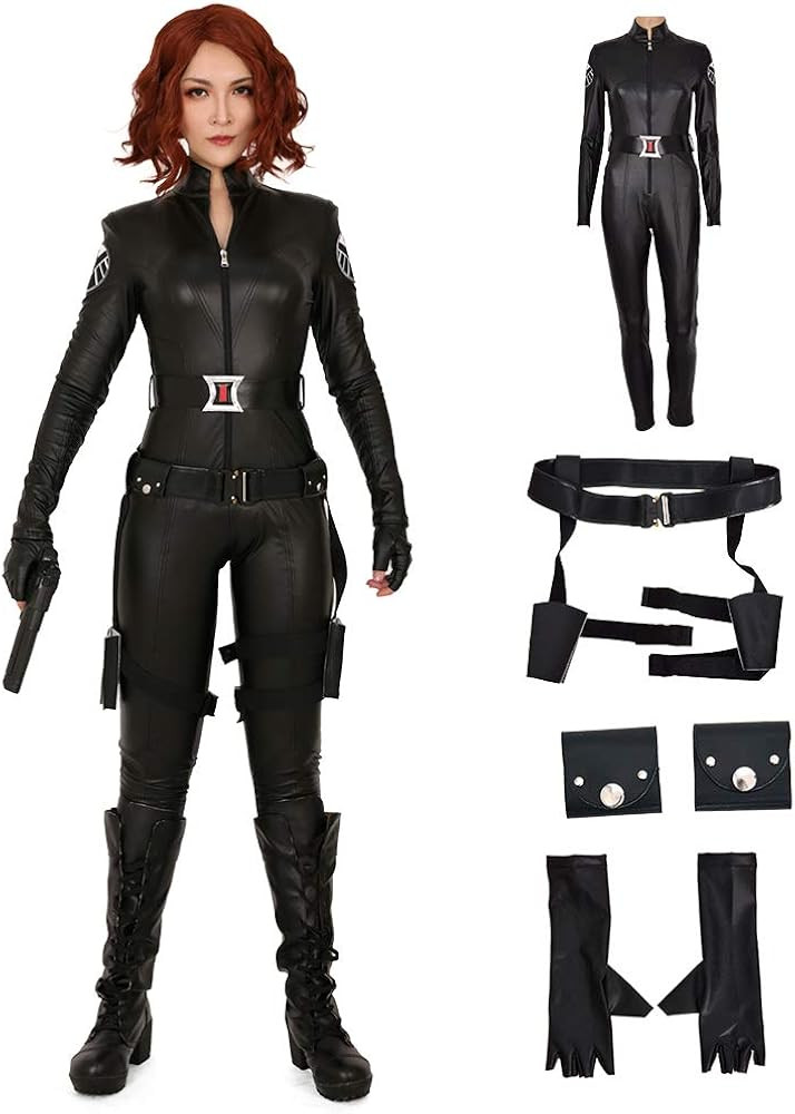 Cosplay.fm Women's Widow Universe Space Cosplay Costume Bodysuit | Amazon (US)