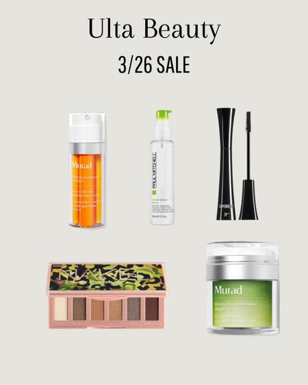 Ulta Beauty 3/26 sale! 

#LTKbeauty #LTKsalealert #LTKSeasonal