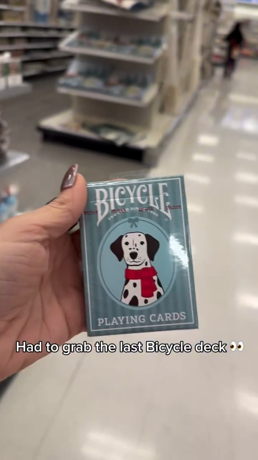 Nothing beats a Target run followed by a cozy game night 🃏✨
Found the last @bicyclecards deck on the shelf at @target and had the sweetest card night with my girl 🤍
#partnership #stockingstuffer #kansascityhummingbirds