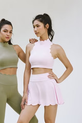 High-Waist A-line Tennis Skirt | WISKII Active