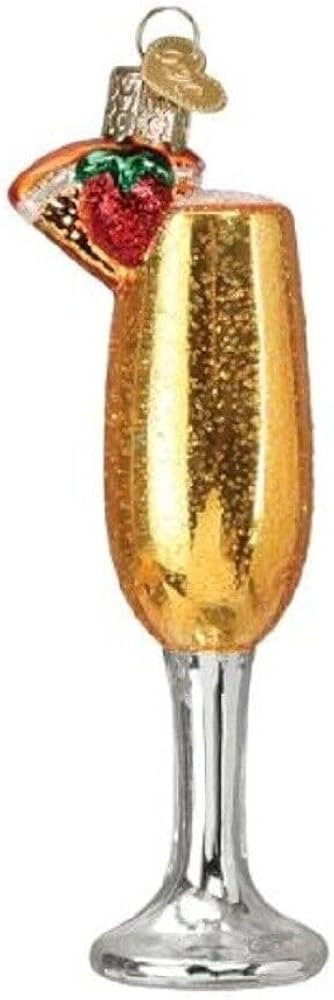 Old World Christmas Mimosa Glass Blown Ornament for Christmas Tree | Amazon (US)